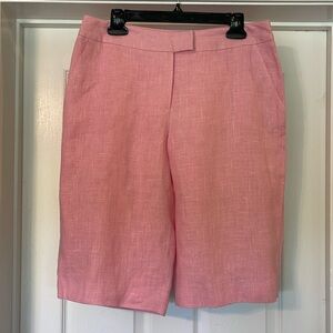 Harve Benard Pink Women's Bermuda Shorts
